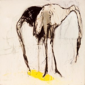 150 x 150 cm mixed media on canvas 2007